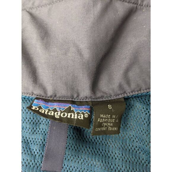 Patagonia Vintage 90s Shelled Synchilla Black Lightweight Jacket Mens S Small US - Picture 4 of 8